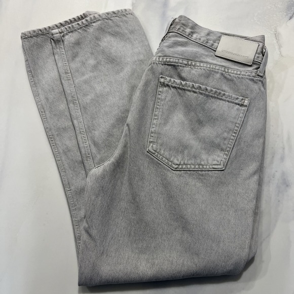 Citizens Of Humanity‎ Jeans Womens 29 Beige Denim Jolene High Rise Straight - Picture 1 of 12